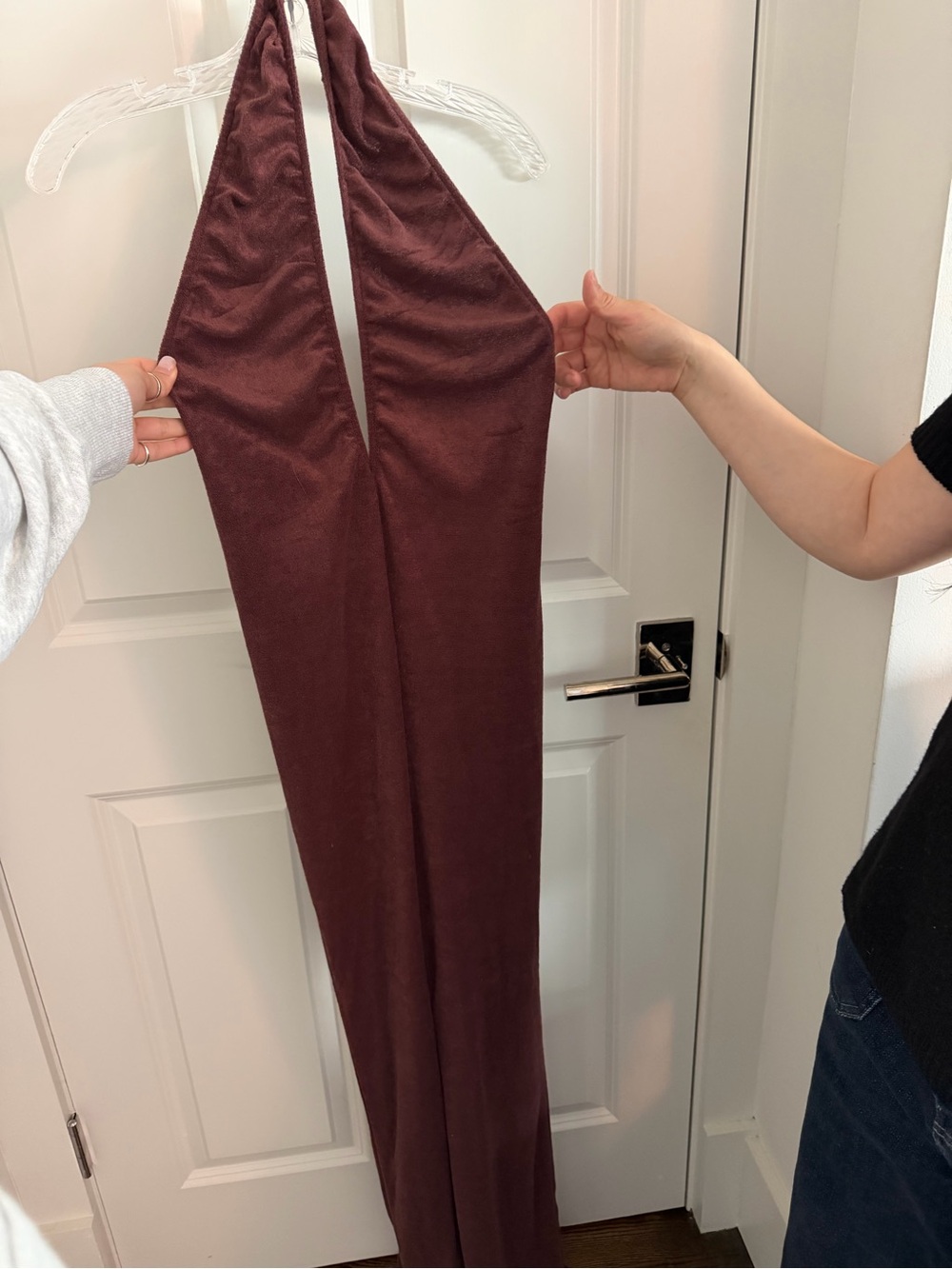 Edikted Brown Women's Halter Jumpsuit